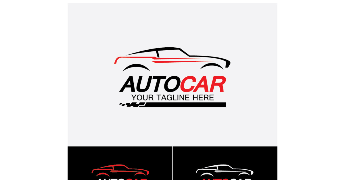 Autohändler, Automobil, Autocar-Logo-Design-Inspiration. v39