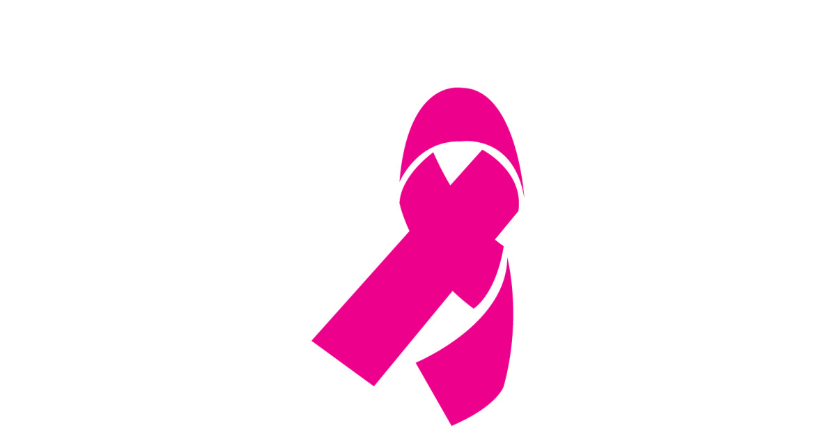 Ribbon pink icon logo element version v30 - TemplateMonster