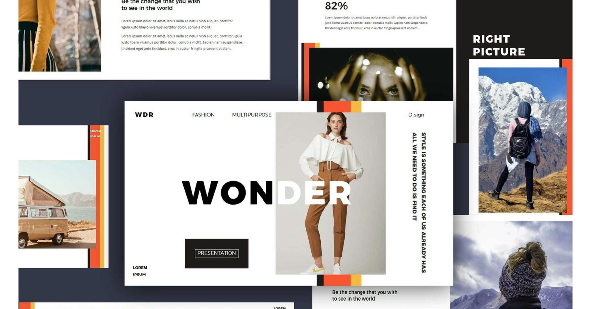 Wonder Multipurpose PowerPoint Presentation Templates