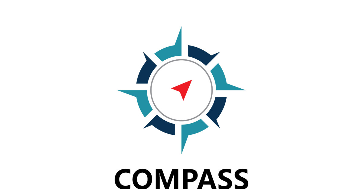 Compass Logo icon vector template design V1