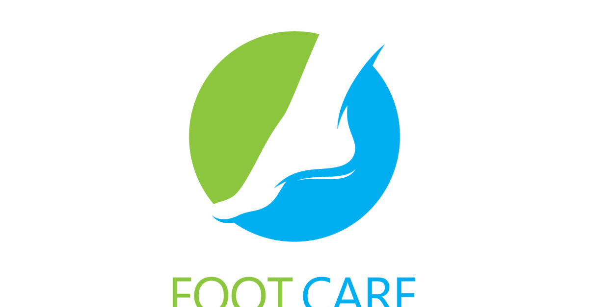 Foot care logo design template V3 #410744 - TemplateMonster