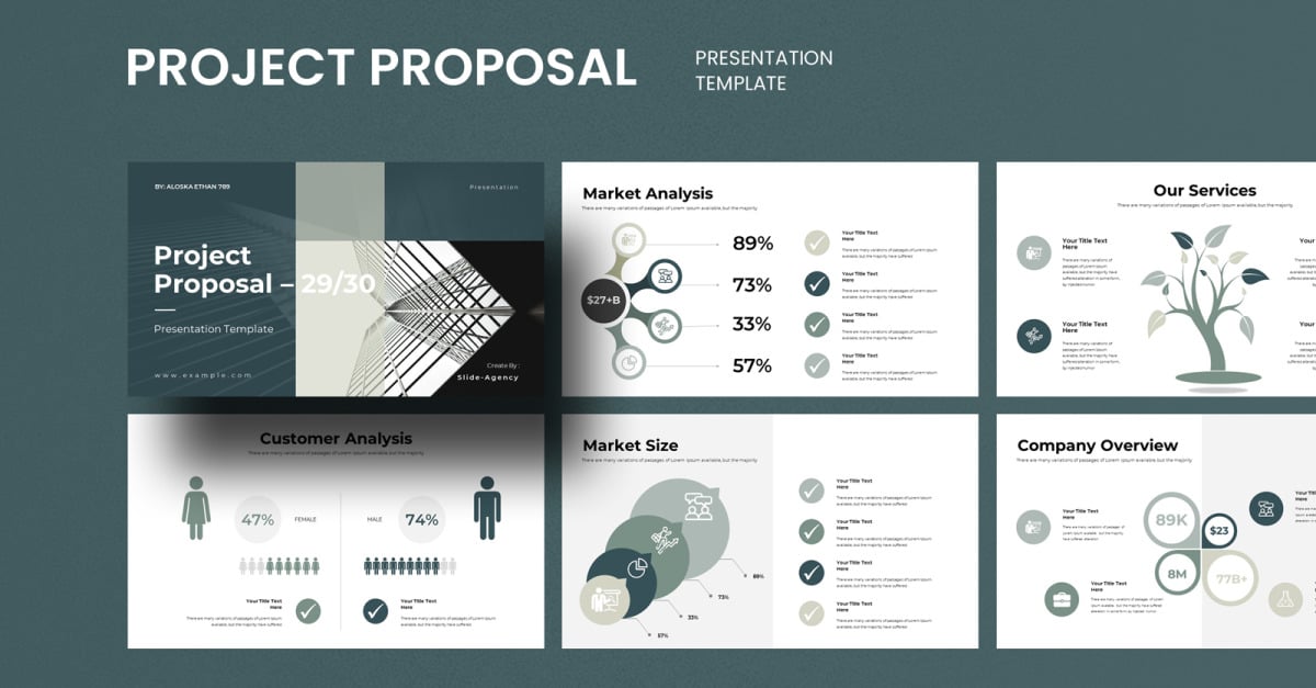 Project Proposal Presentation Template_ - TemplateMonster