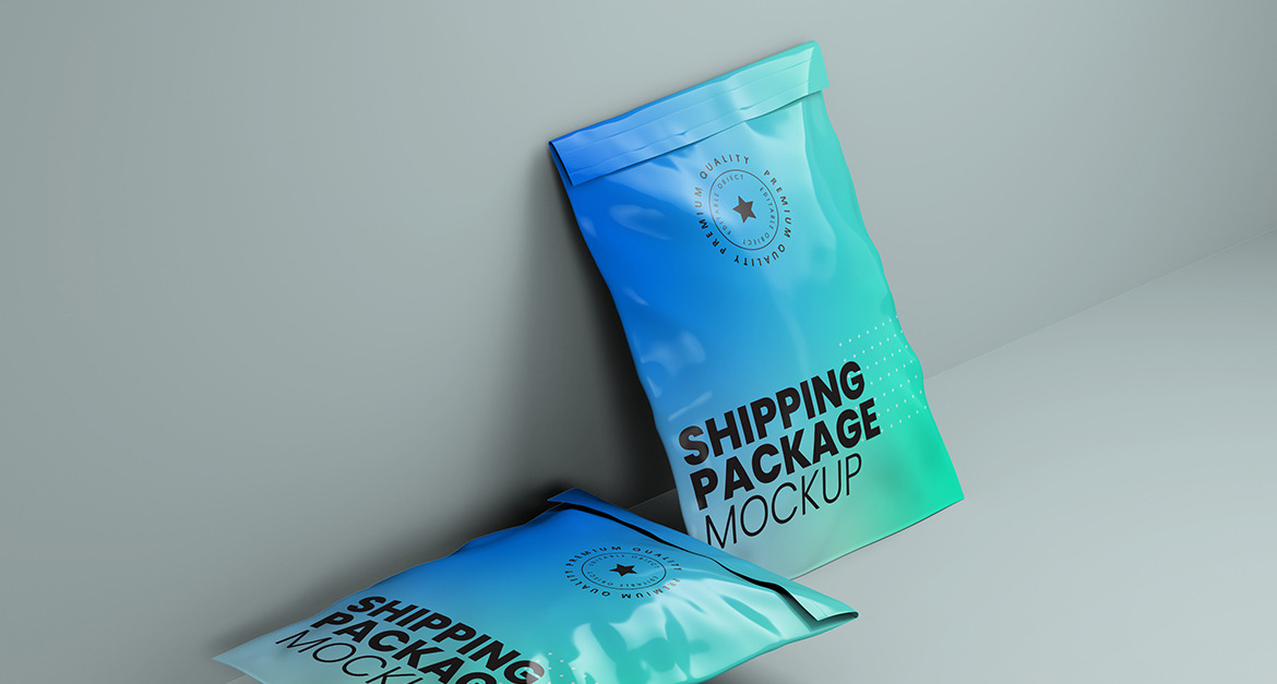 Pacote de envio PSD Mockup Vol 10 #414816 - TemplateMonster