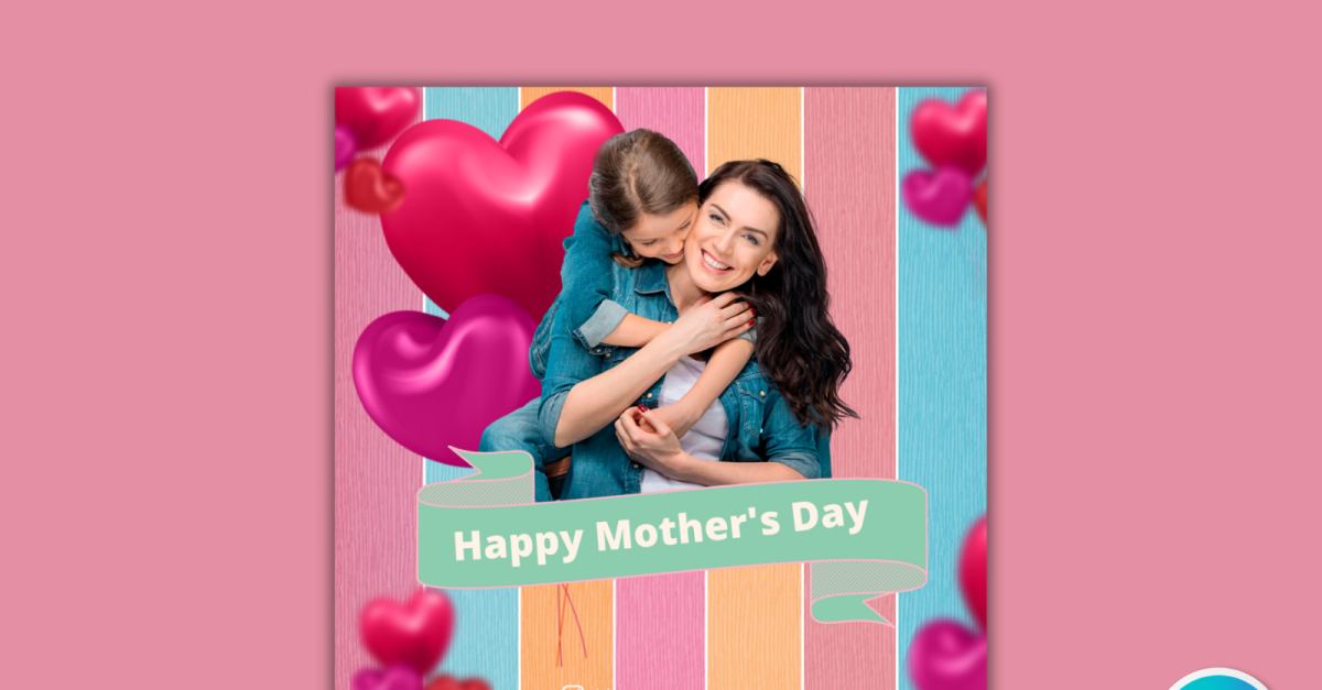 Mothers Day Social Media Template 30 - Editable in Canva