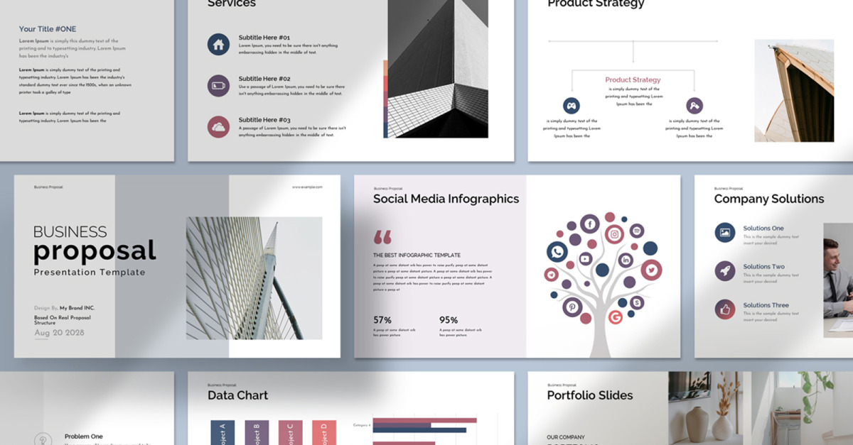 Business Proposal PowerPoint Layout Template
