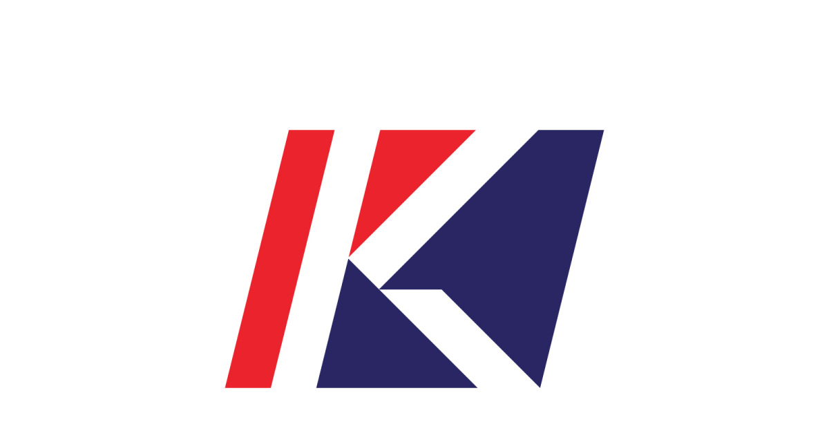 Letter k logo vector template, Creative K Letter initial logo design V6