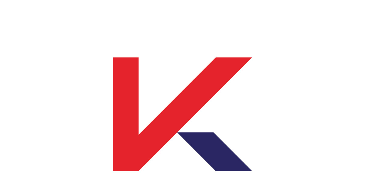 Letter k logo vector template, Creative K Letter initial logo design V9