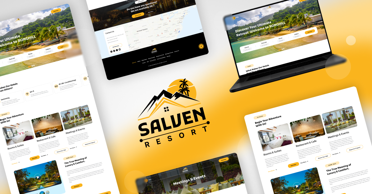 Salven - Resort and Hotel Website HTML Template