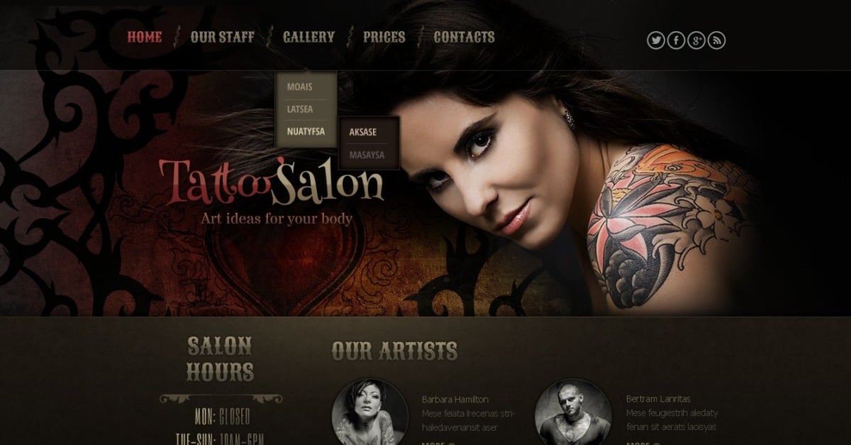 Tattoo Poster Templates  Customize  Download  PhotoADKing