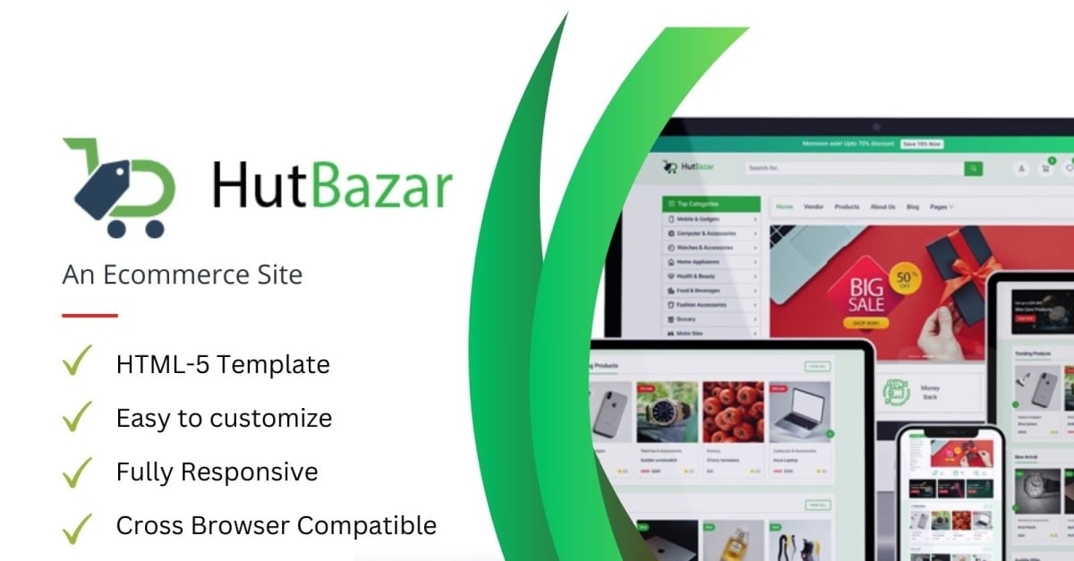 HutBazar - Shop Smarter, Live Better