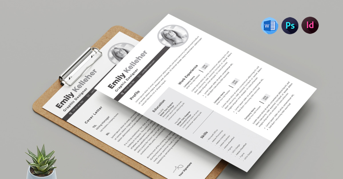 Professional Resume Template - CV #464572 - TemplateMonster