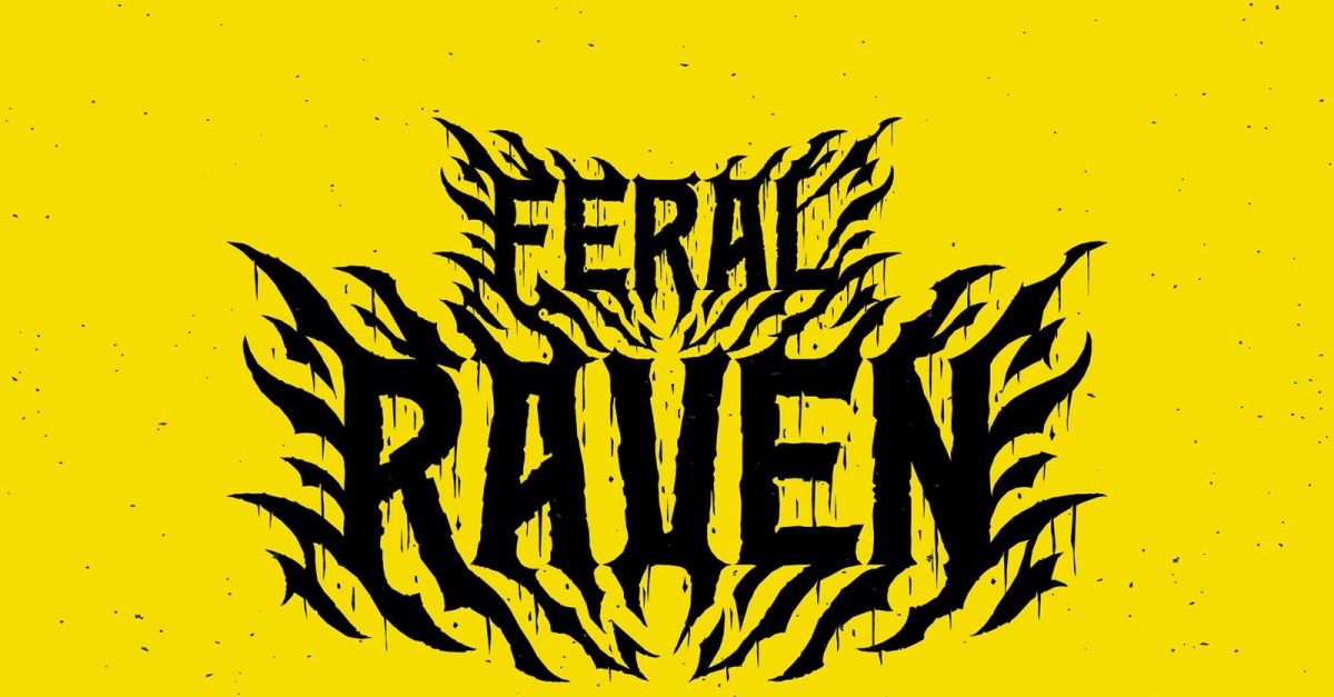 Feral Raven — Hardcore Font #472003 - TemplateMonster