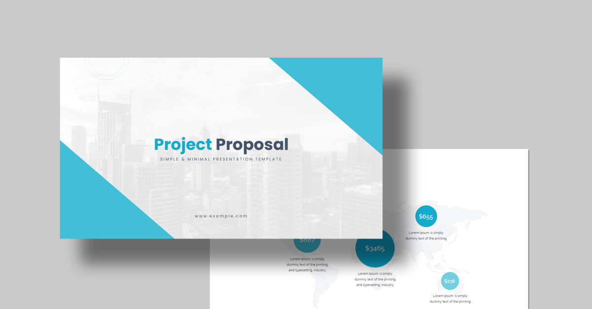 Project Proposal PowerPoint Template. - TemplateMonster