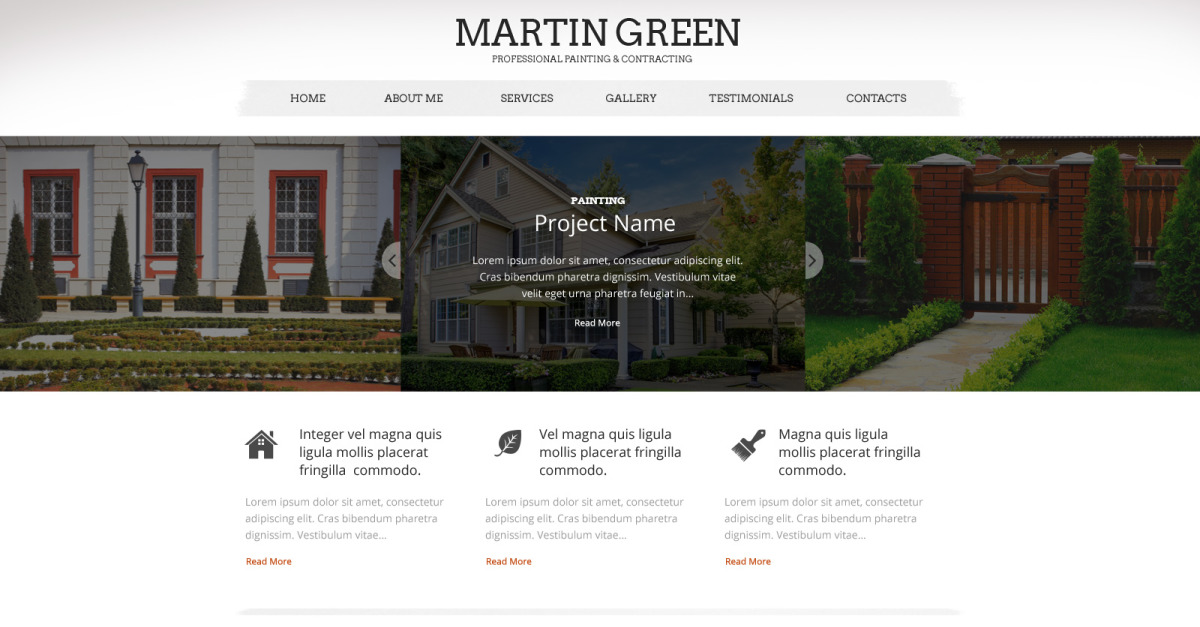 Home Repairs Responsive Website Template
by WT