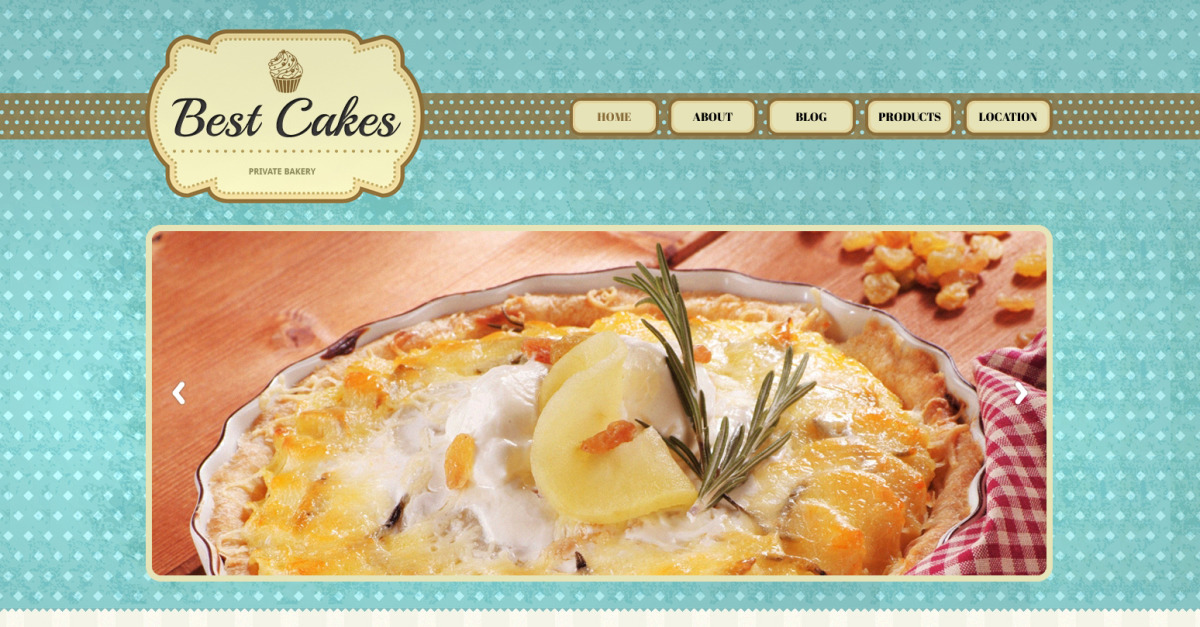 Bakery Responsive Website Template
by WT