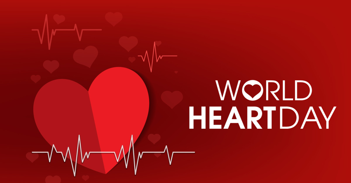 Heart Event Design World heart day healthy hospital event medical design template