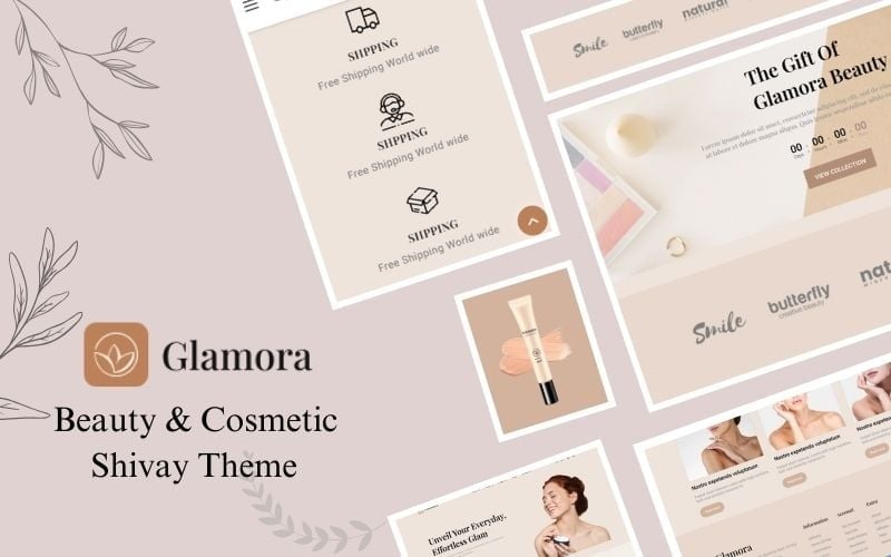 Glamora - html5 bootstrap template ecommerce