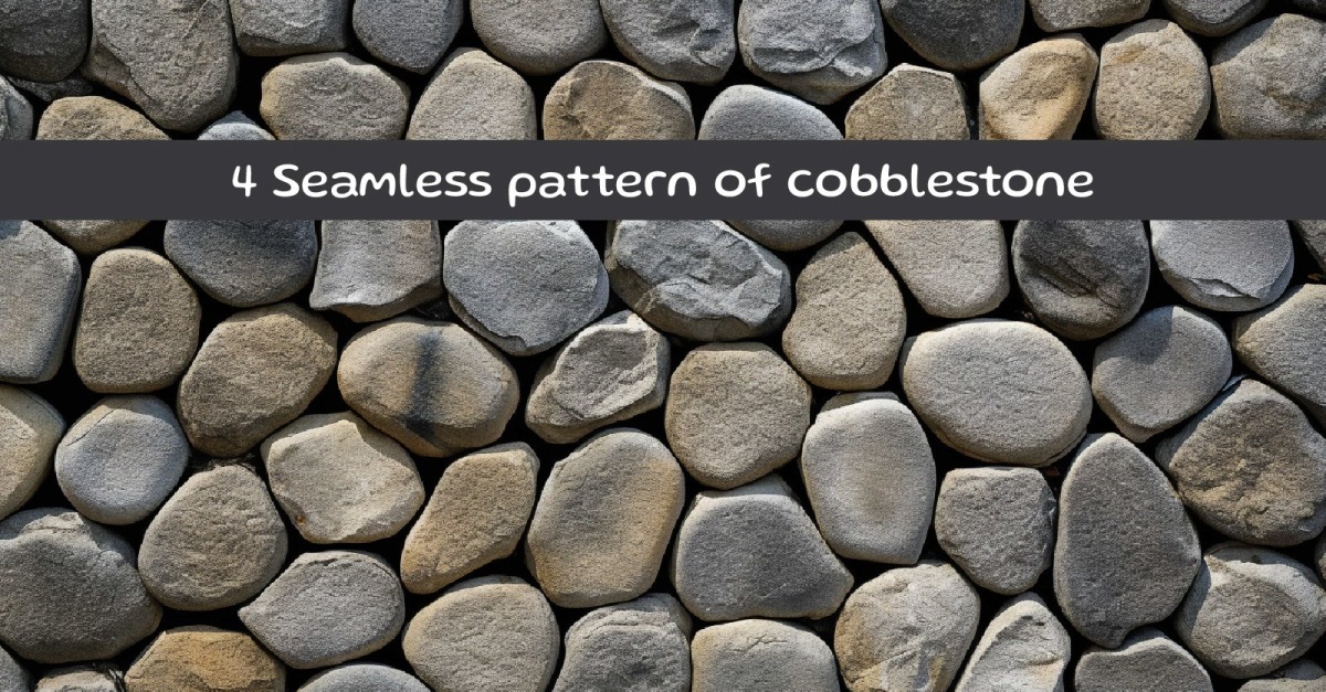 Seamless pattern of cobblestone background - TemplateMonster