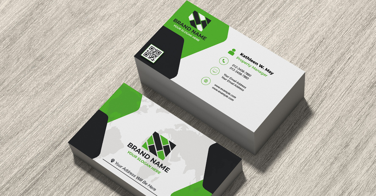Multipurpose Business Card Template - E-card - Visiting Cards 804