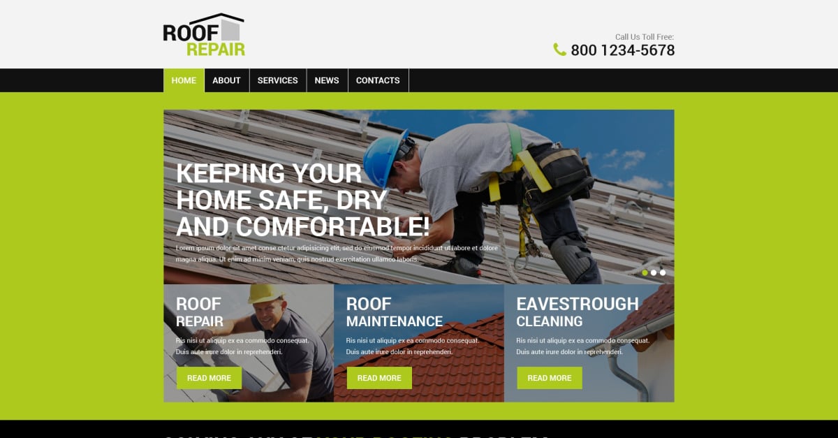 Roofing Company WordPress Theme
by WT