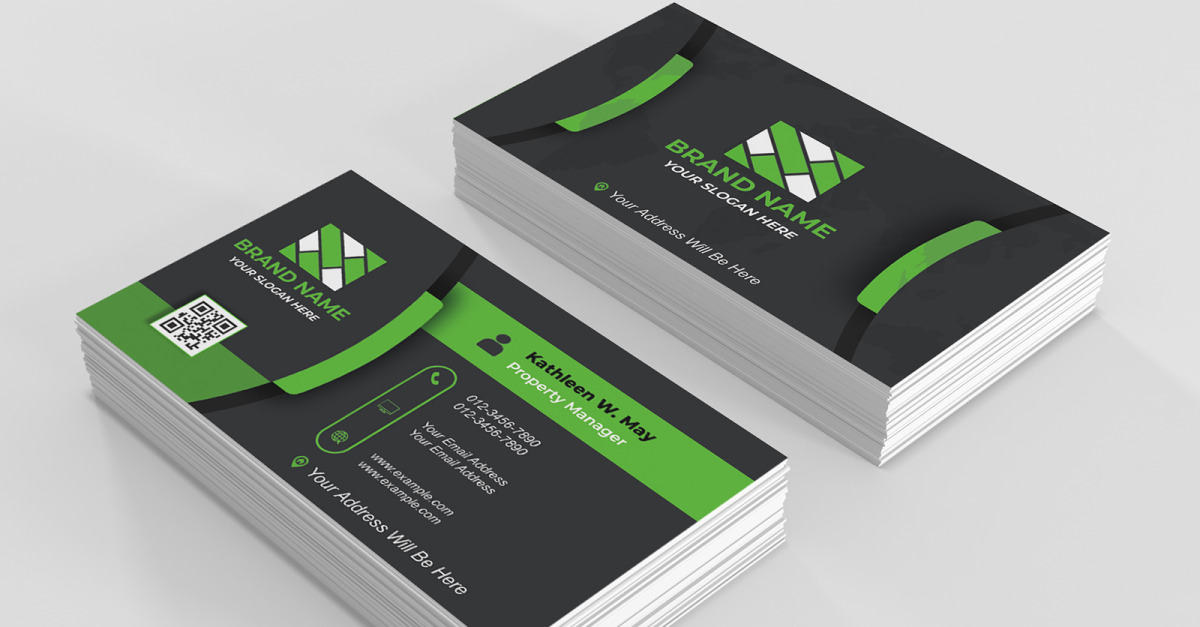 Multipurpose Business Card Template - E-card - Visiting Cards 807