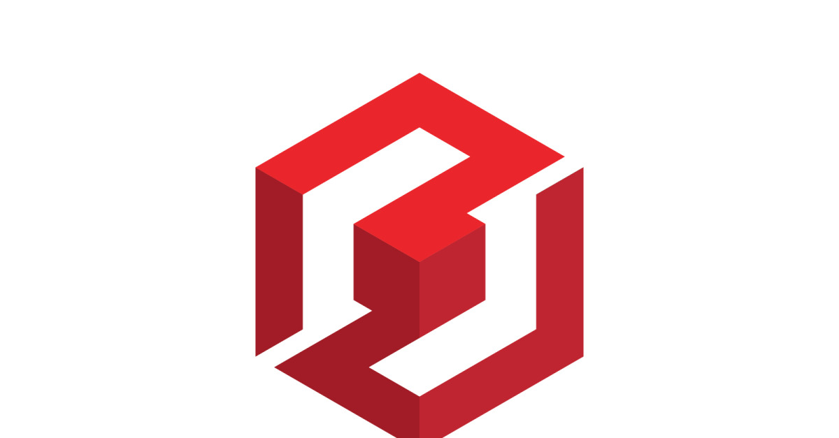 S Logo Hexagon illustration Icon Vector Template v.9