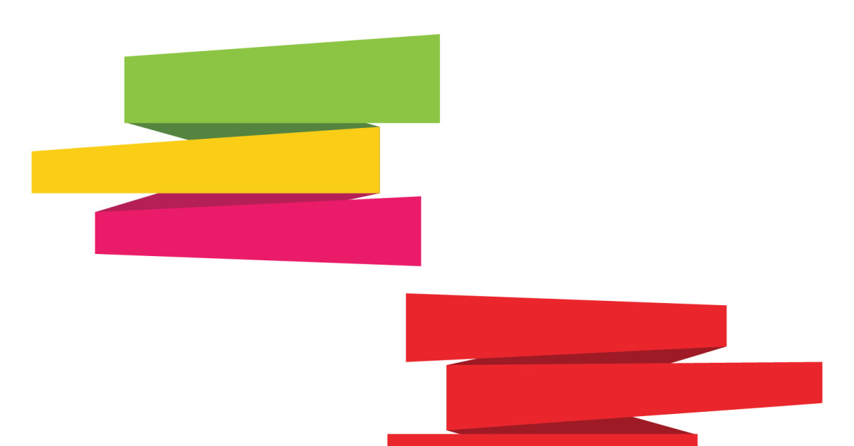 Ribbon Banner Vector Illustration logo design template v.2