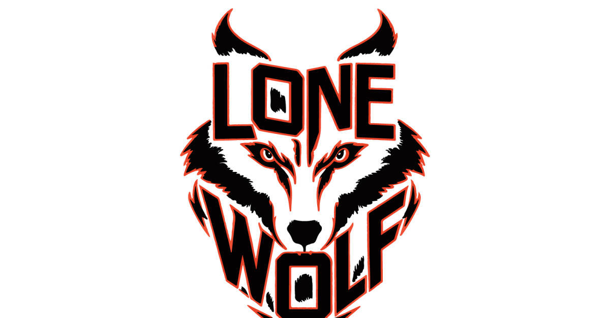 A visually typography design of wolf - TemplateMonster