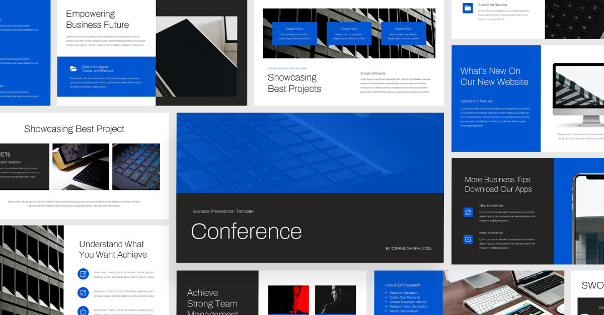 Conference PowerPoint Template #505864 - TemplateMonster