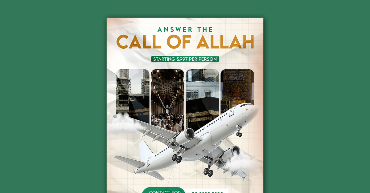 Umrah Travel Social Media  Template #519423