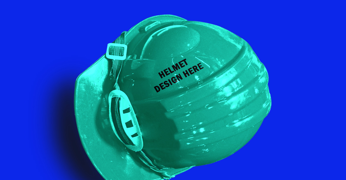 Helmet Mockup PSD Template Design 10