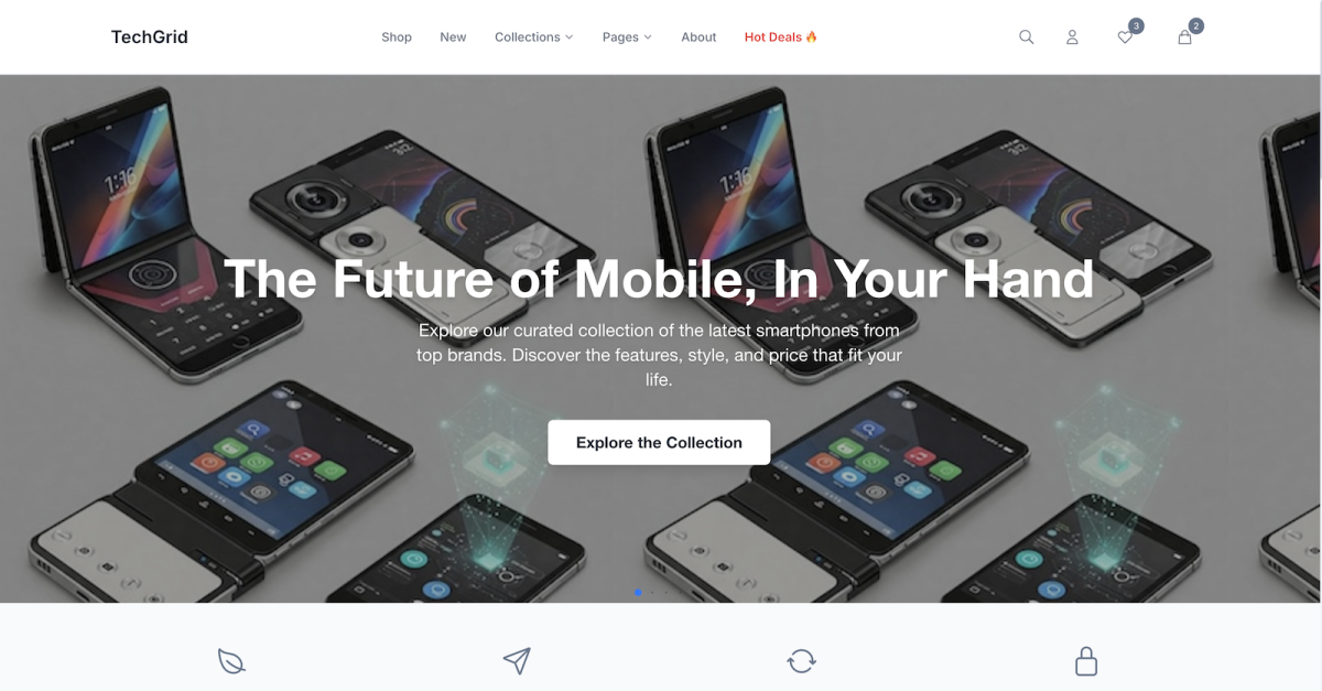 TechGrid | eCommerce HTML Site Template