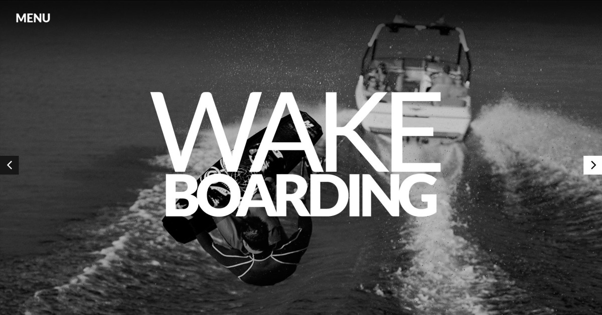 Wakeboarding Responsive Website Template
by WT