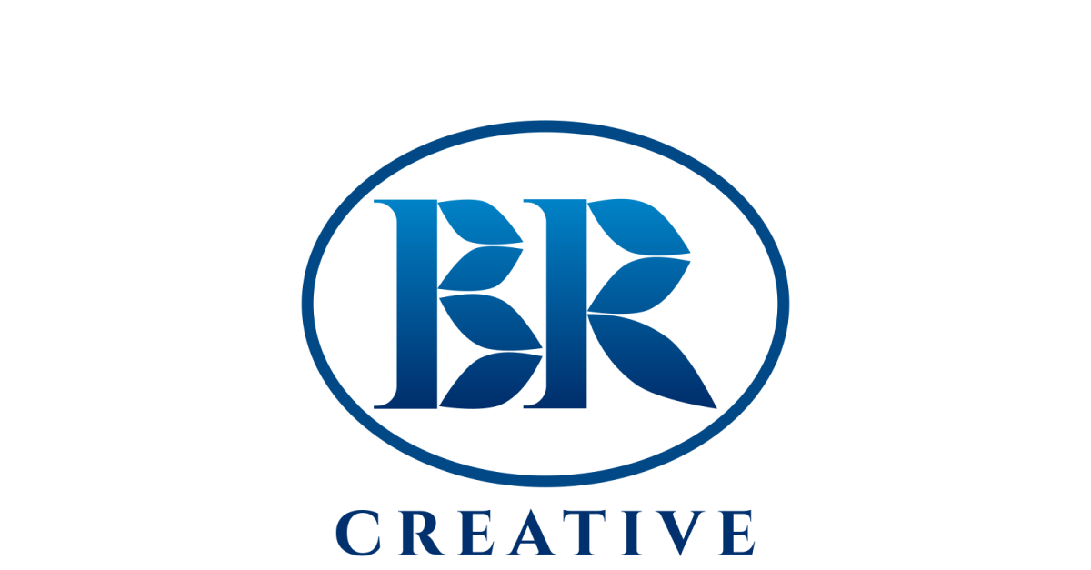 BR Letter Creative Design Logo Template