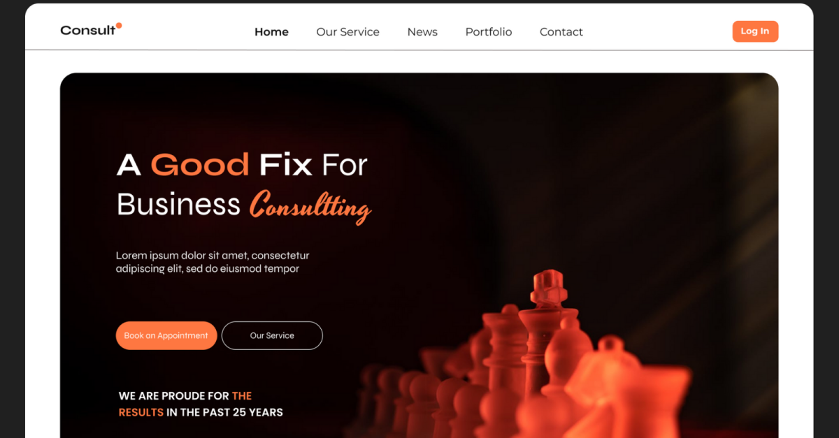 Consult – Consultation Website Hero #522974