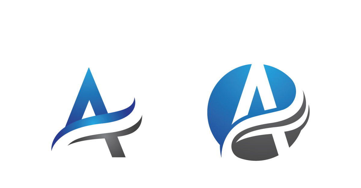 A Letter Business Concept design LogoTemplate v.89