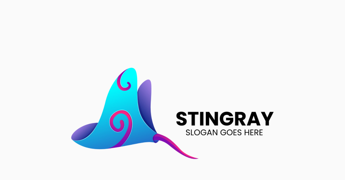 Stingray Gradient Colorful Logo #525807