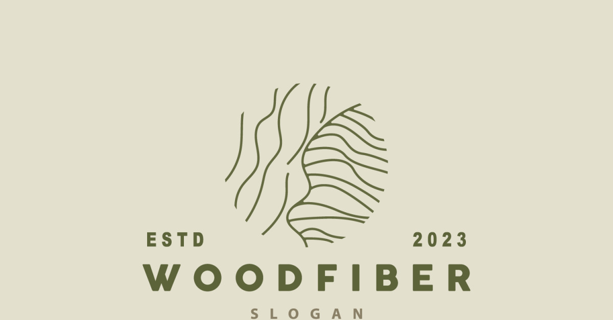 Wood Logo Wood Fiber Bark Layer V7 #525917