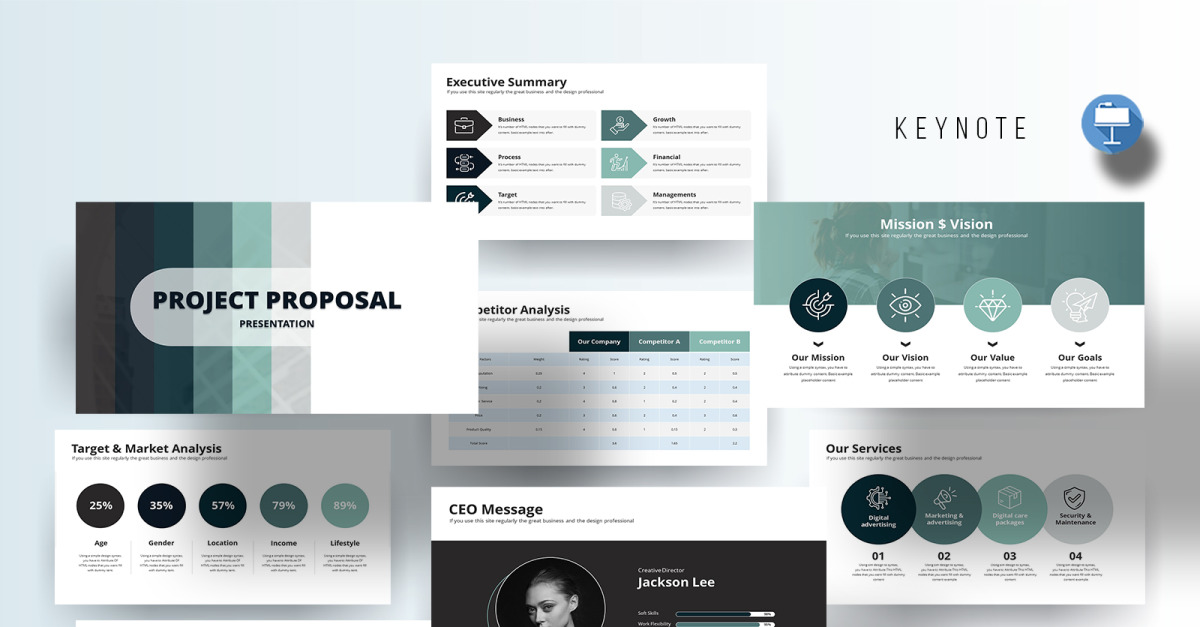 Project Proposal_Keynote Template #526657