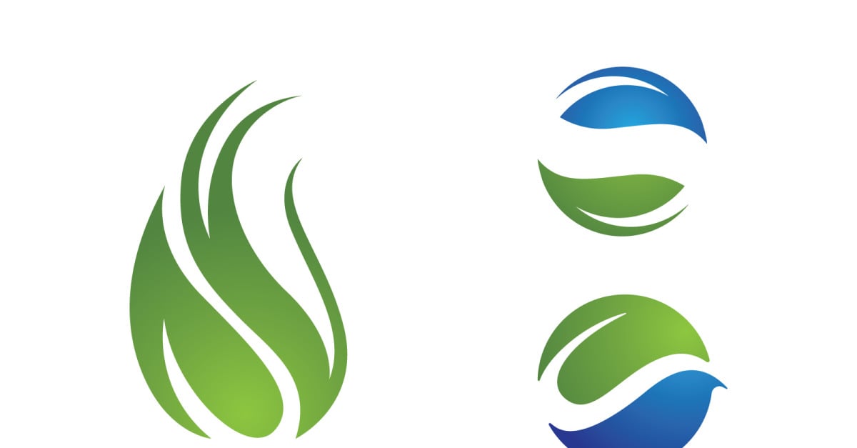 Ecology Tree vector icon illustration logo design v.12