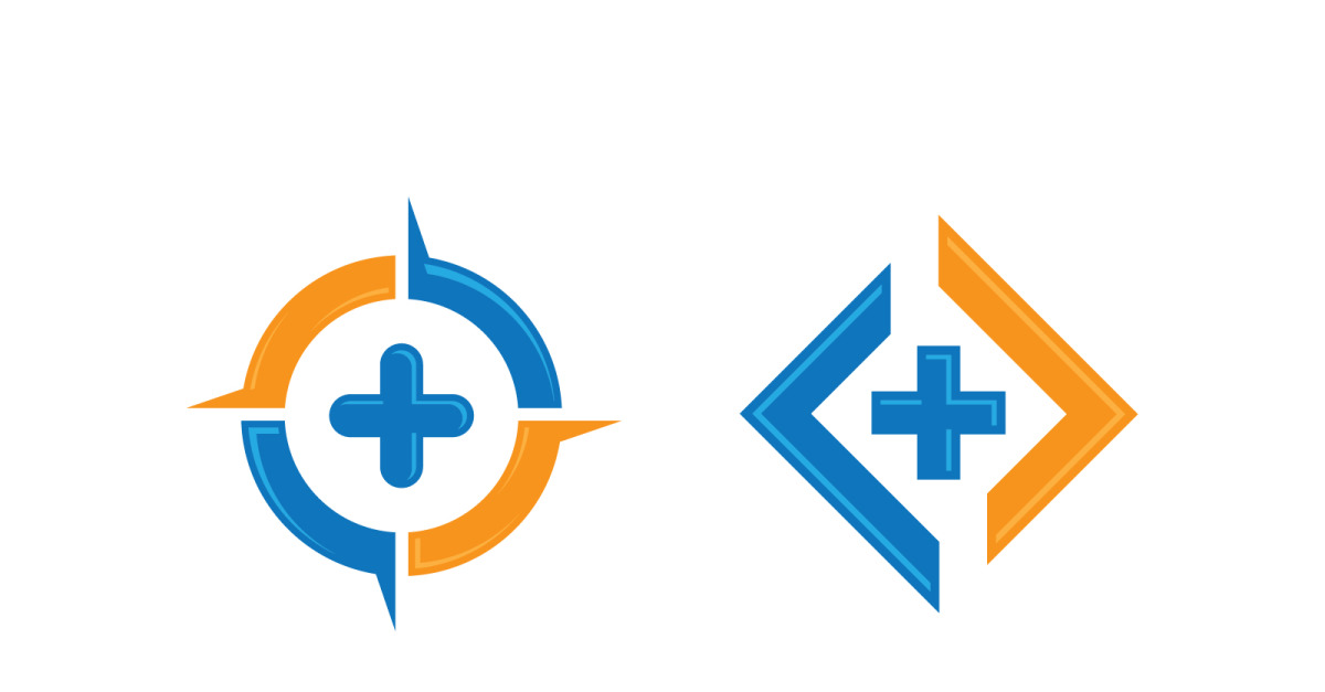 Medical Logo icon illustration vector design template v.4
