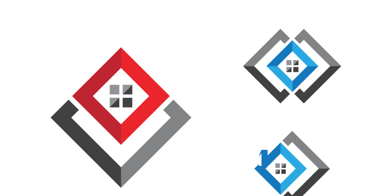 House Property concept icon logo template v.146