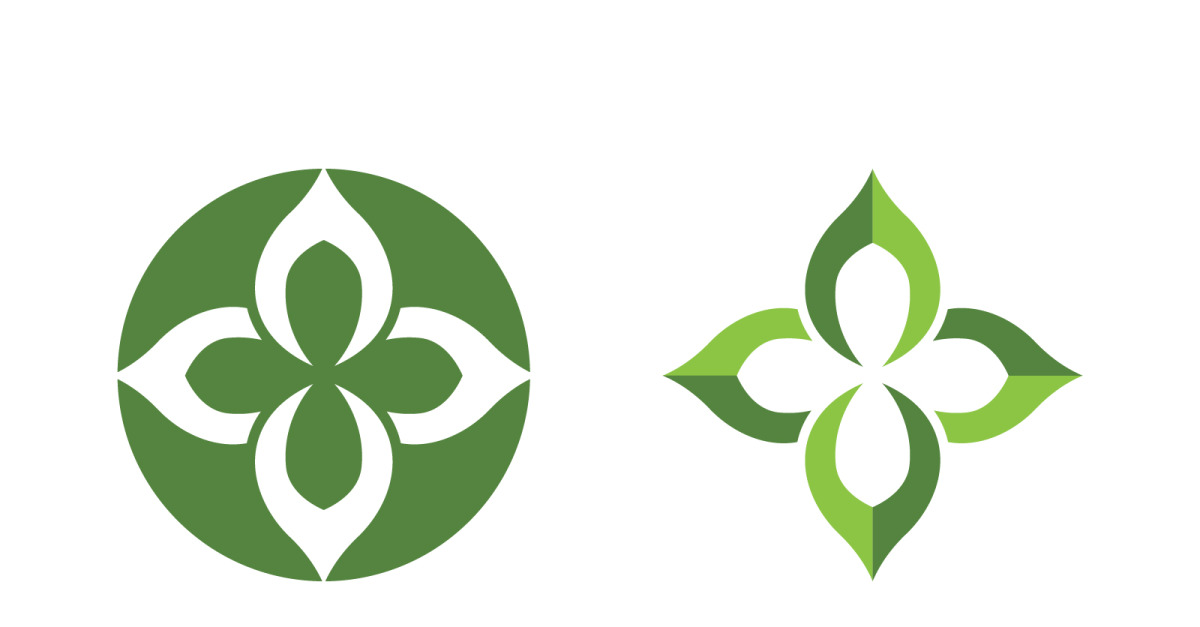 Lotus flower Logo Beauty Salon Cosmetic skincare vector icon design v.203