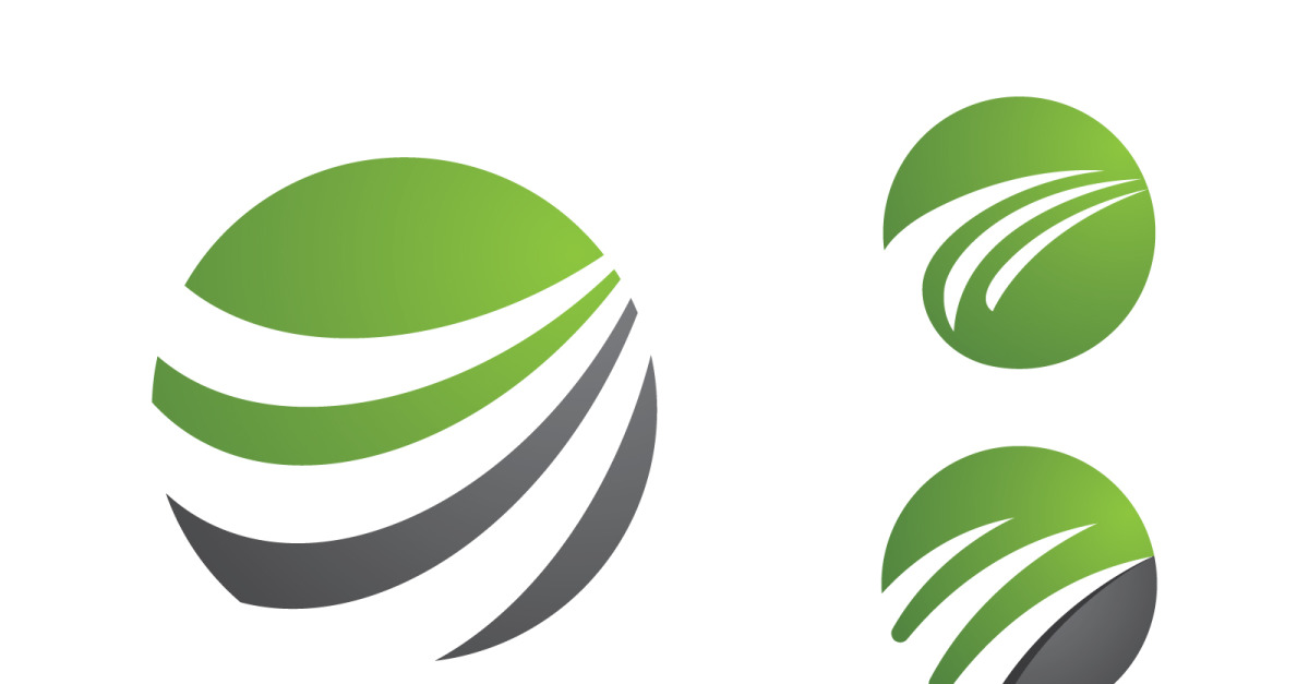 Business growth Finance concept logo illustration design v.114