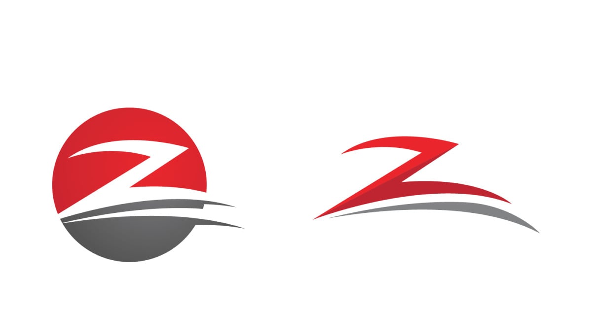 Z Letter Business Concept design icon LogoTemplate v.4