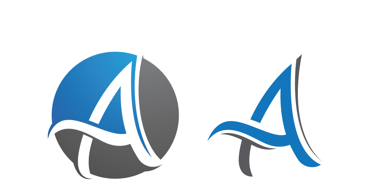 A Letter Business Concept design LogoTemplate v.114