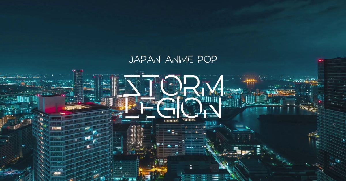 Lightning Scars Sky / Japan Anime Pop