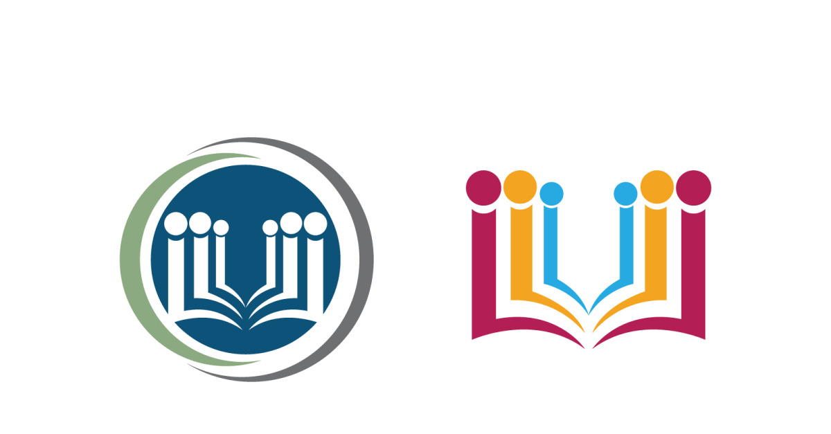 School Education Logo Template vector icon design illustration v.13