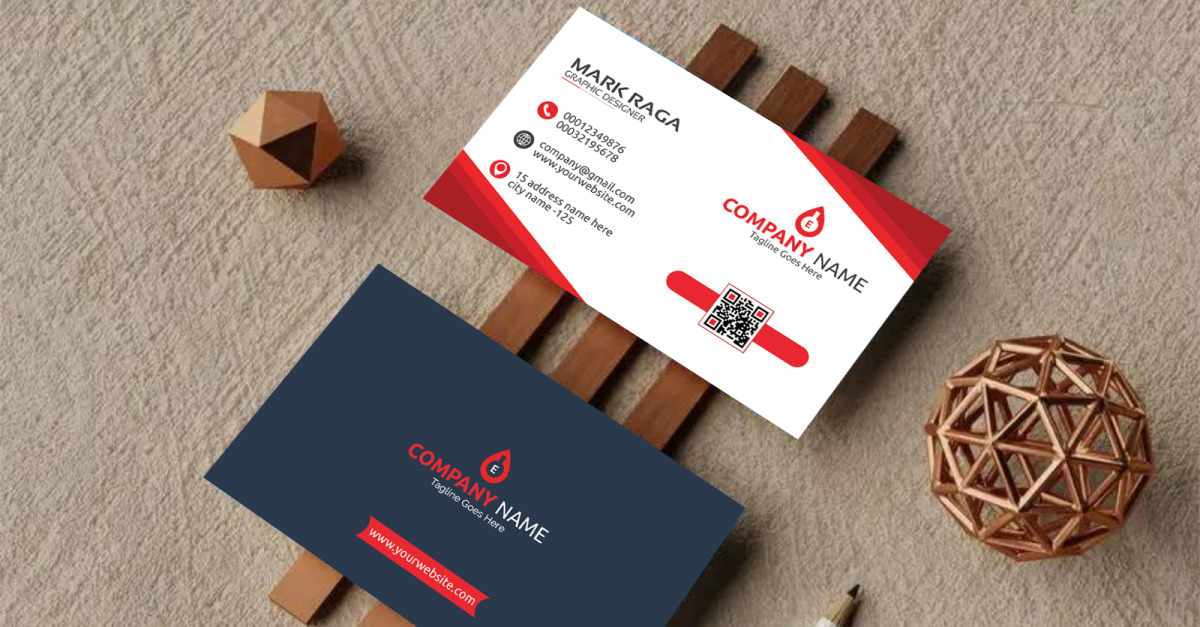 Corporate Business Card Template – Visiting Card Template – Creative Business Card