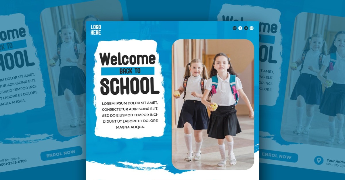 Academic Adventure Social Media Template